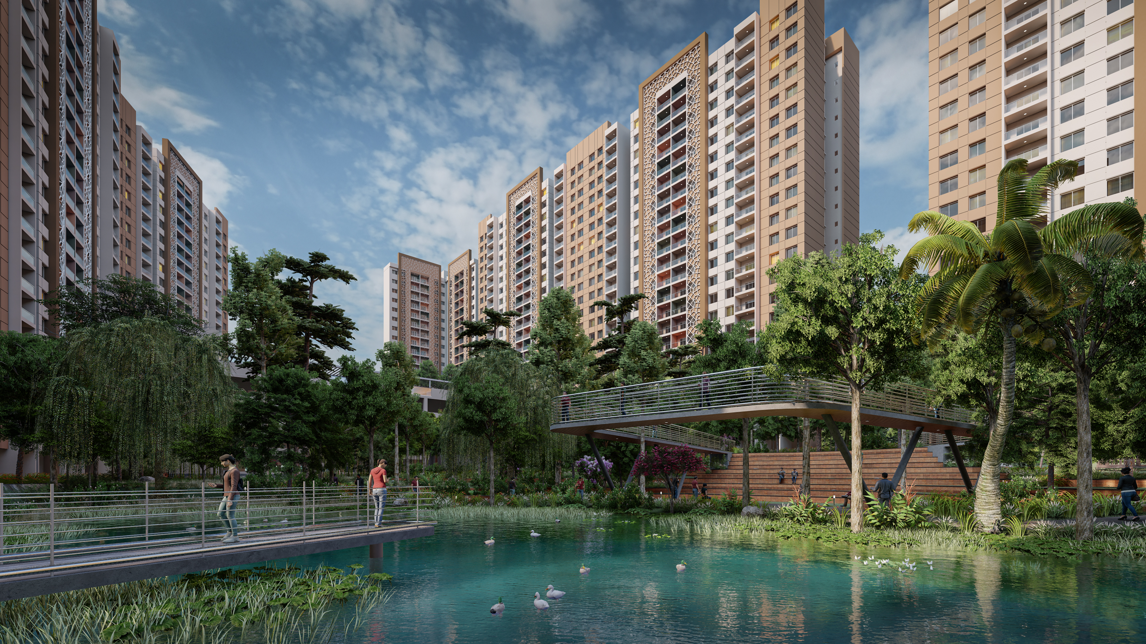 Luxury Apartment Building